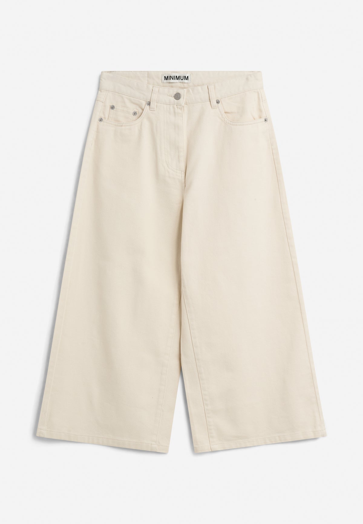 minimum female Caroline culotte jeans 4579 Jeans 0701 Whisper white