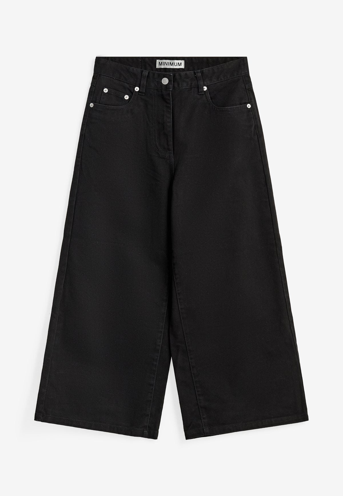 minimum female Caroline culotte jeans 4579 Jeans 999 Black