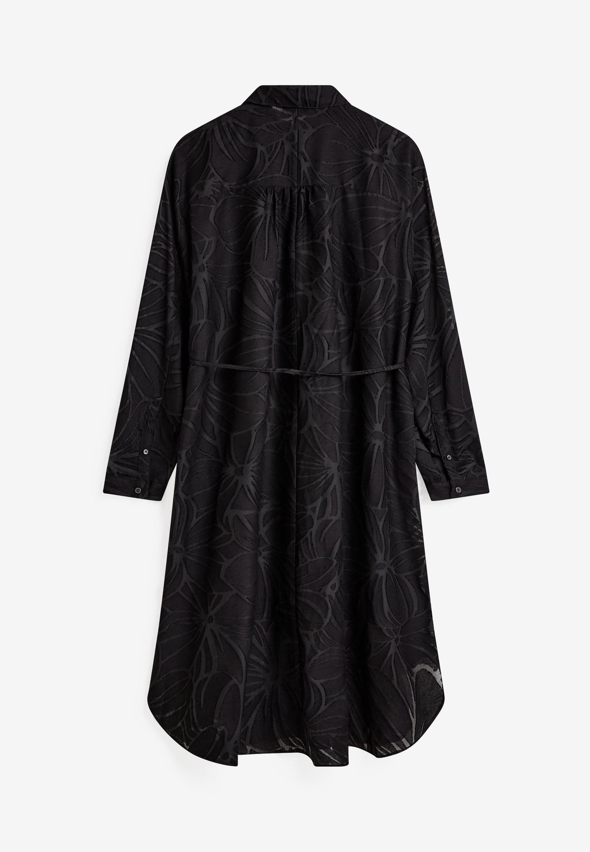 minimum female Clemency ls shirt dress 4763 Midi Dress 999 Black