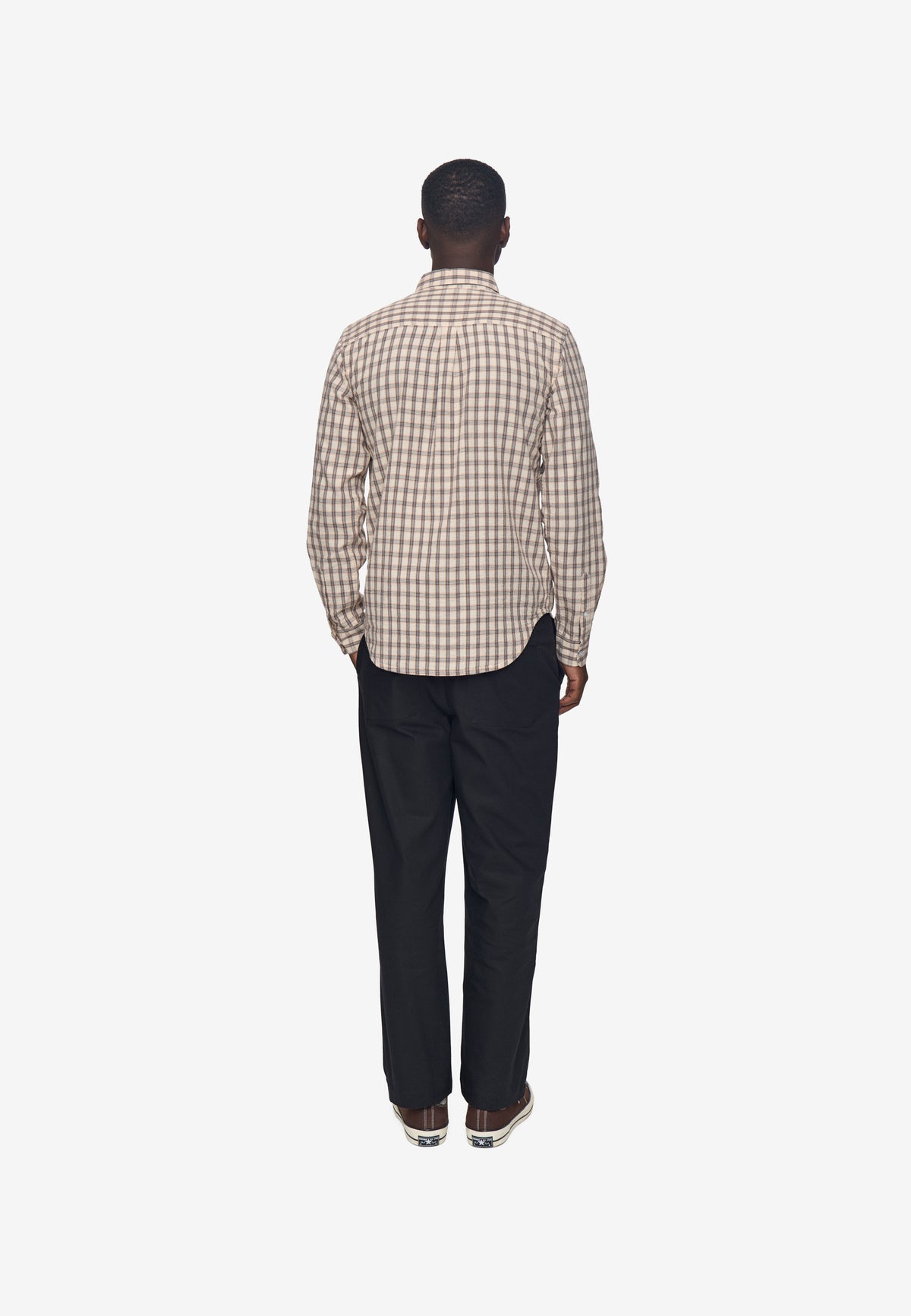 minimum male Colt reg ls check shirt 4685 Long Sleeved Shirt 6305 Pelican