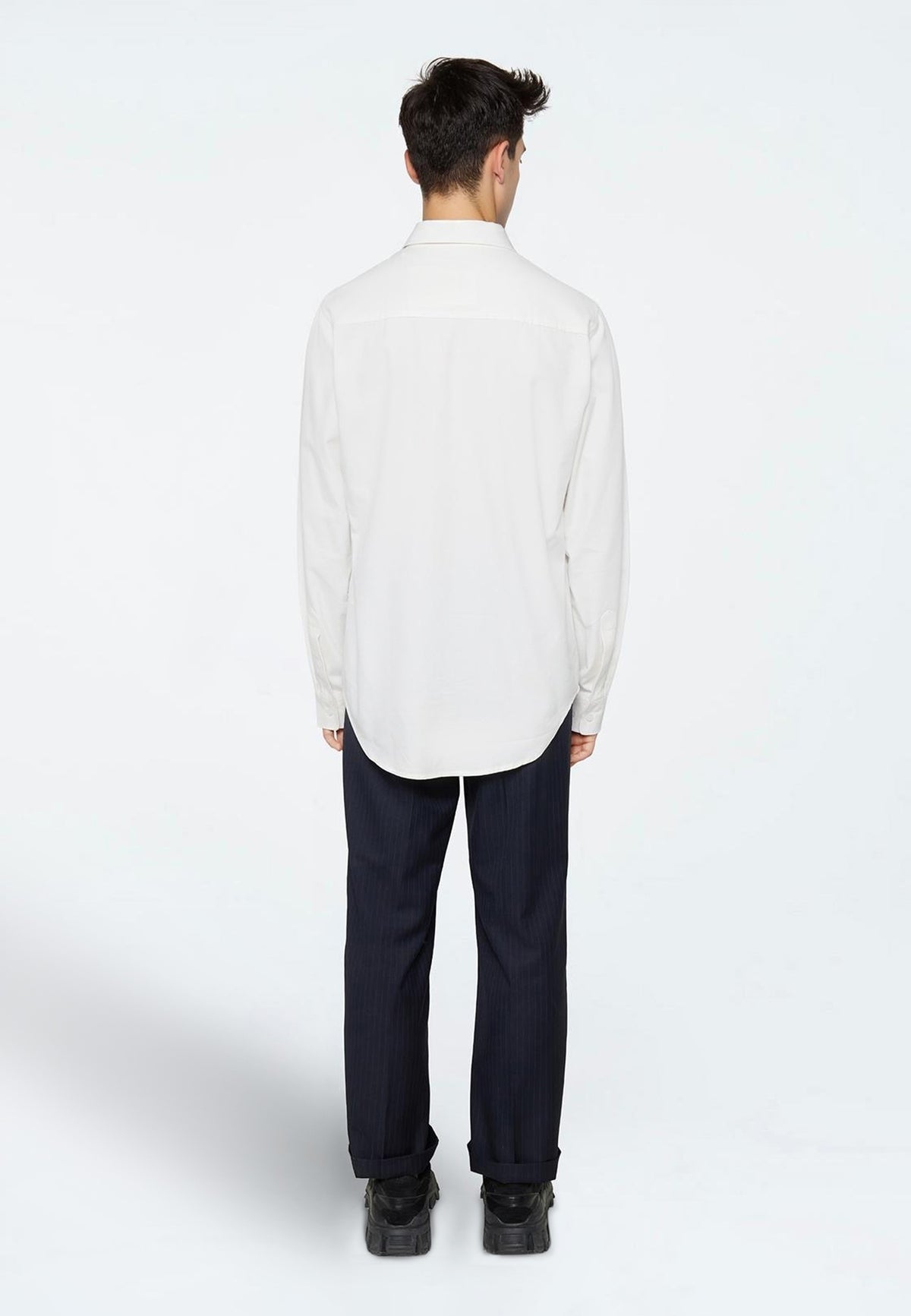minimum male Curtis long sleeved shirt 4169 Long Sleeved Shirt 4800 Blanc de blanc