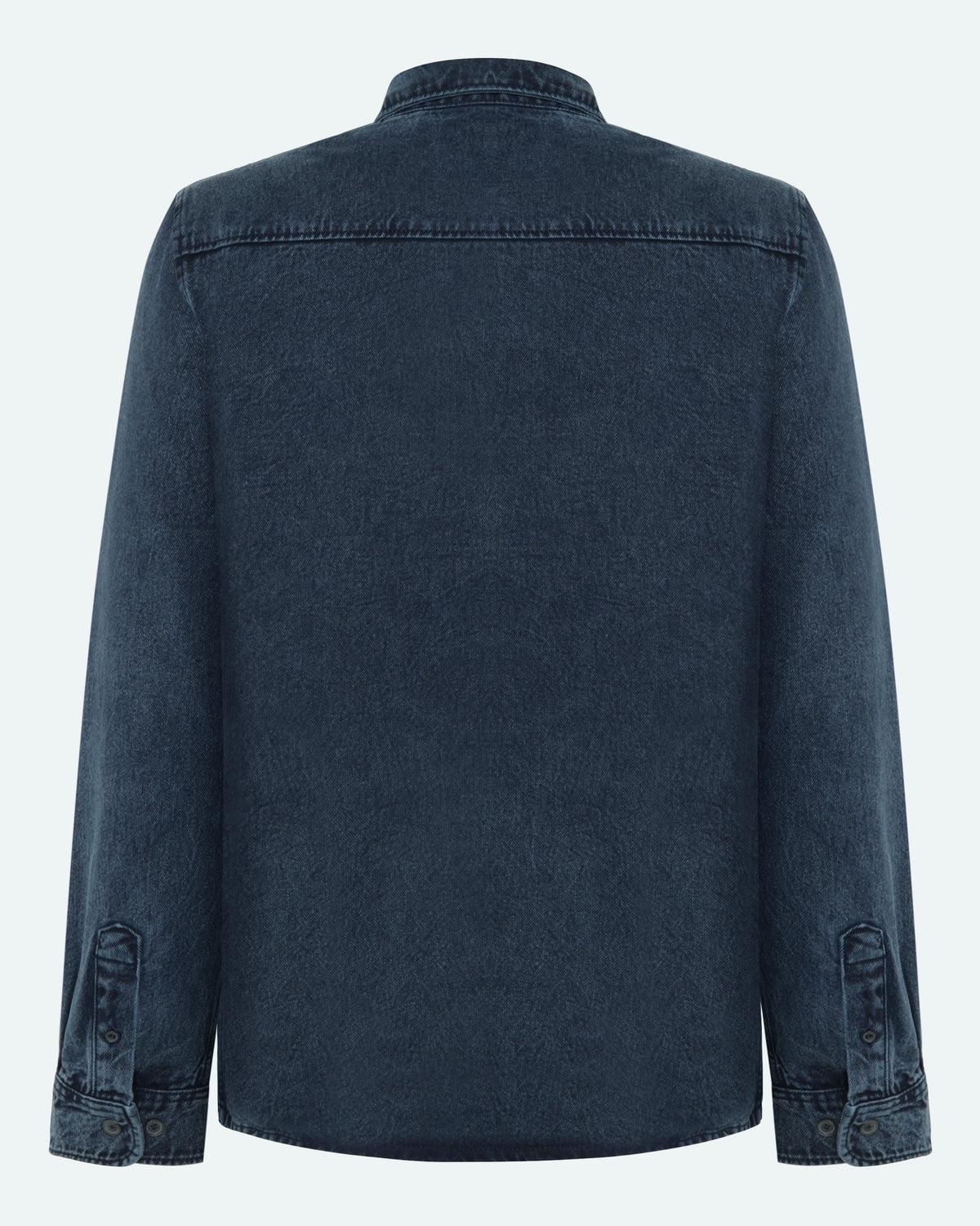 minimum male Douglas Denim Shirt 4386 Long Sleeved Shirt 4324 Legion Blue