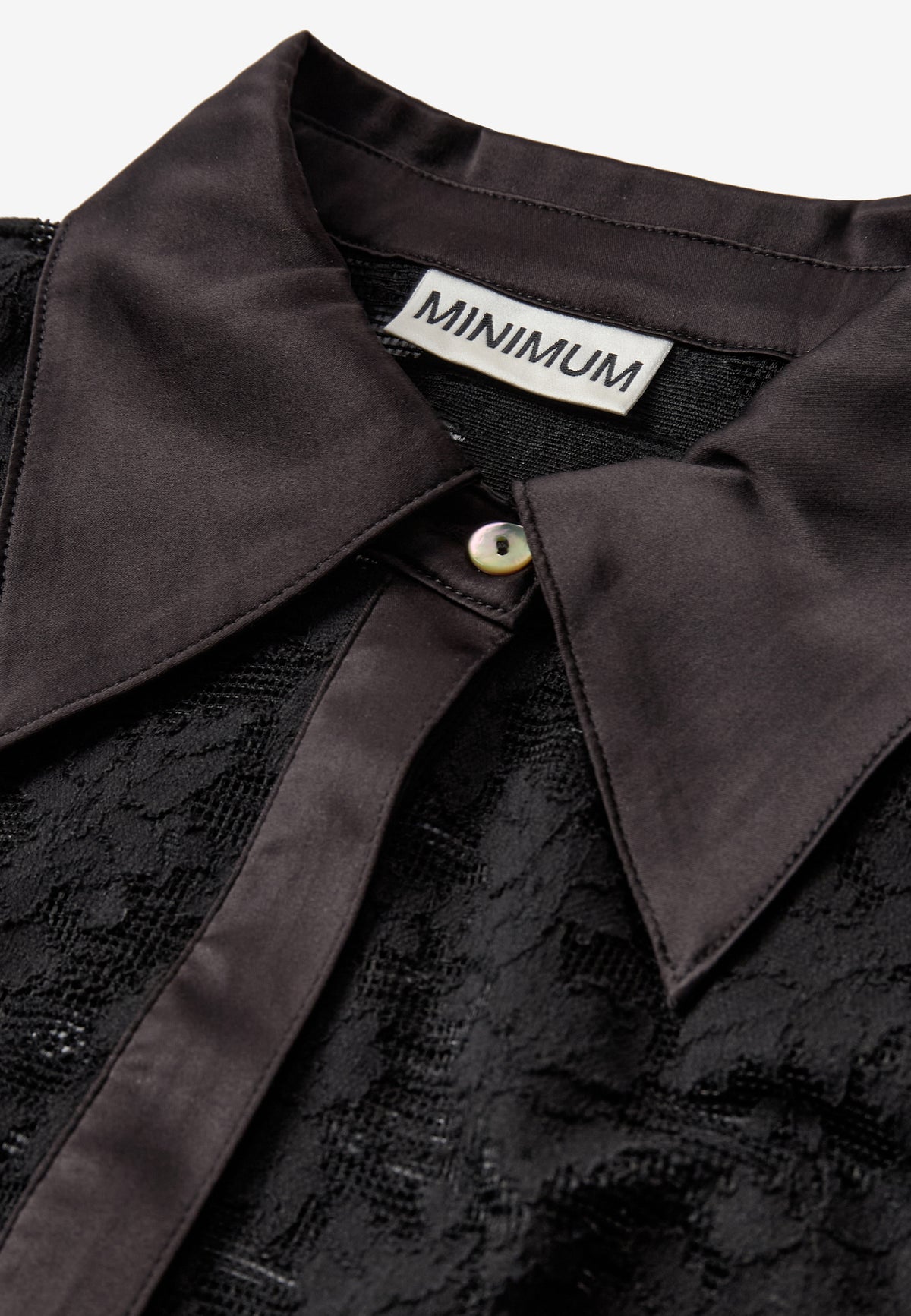 minimum female Gry ls shirt 4760 Long Sleeved Shirt 999 Black