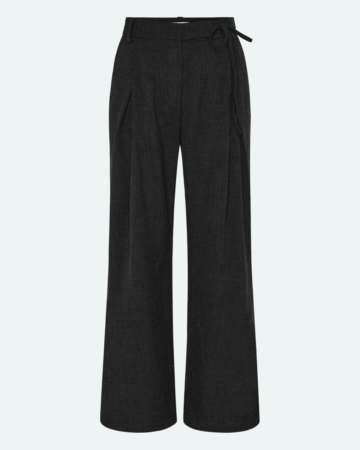 minimum female Gunli 3737 Pants Dressed Pants 980M Dark Grey Melange