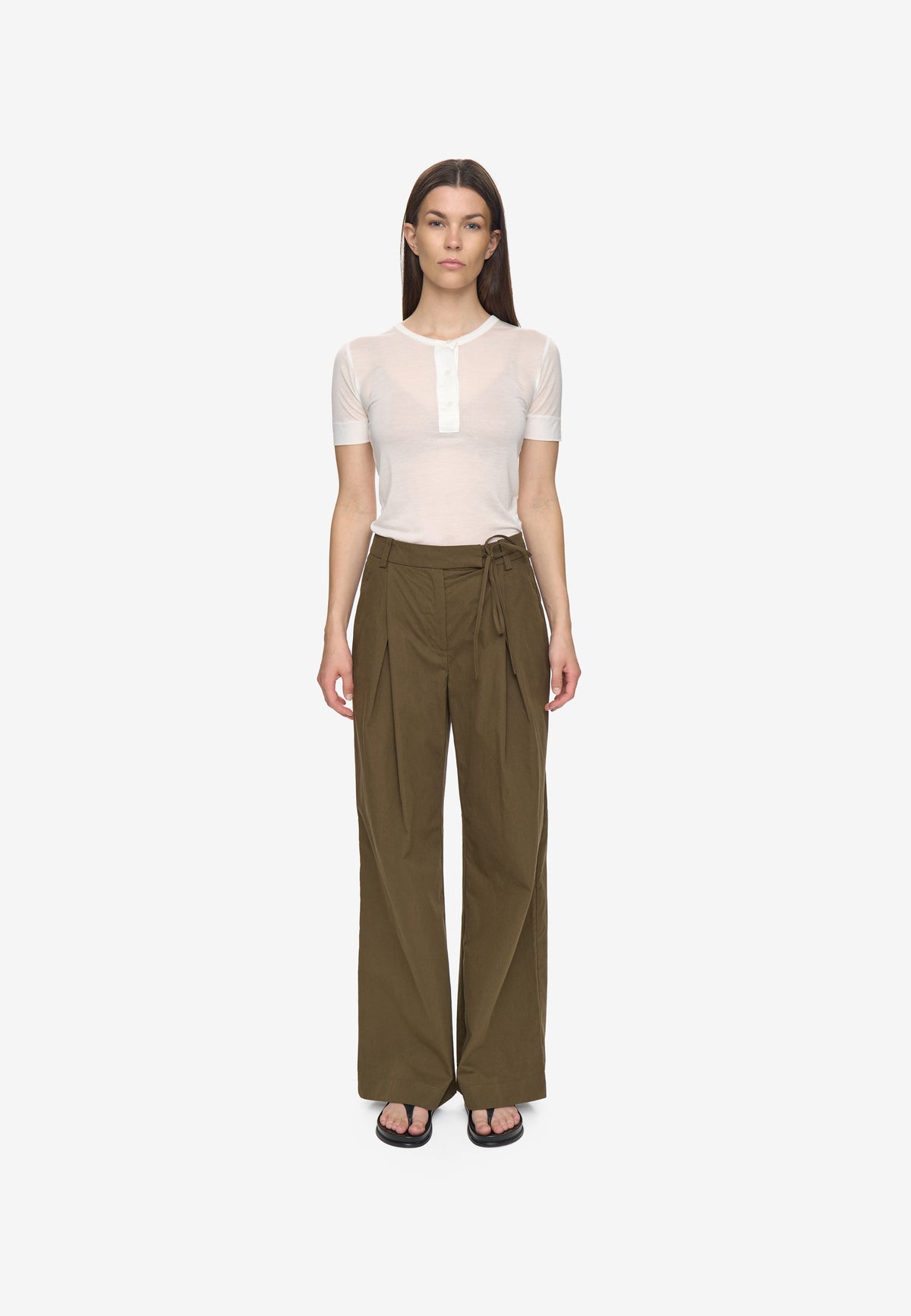 minimum female Gunli hw pants 4742 Dressed Pants 0615 Stone Gray