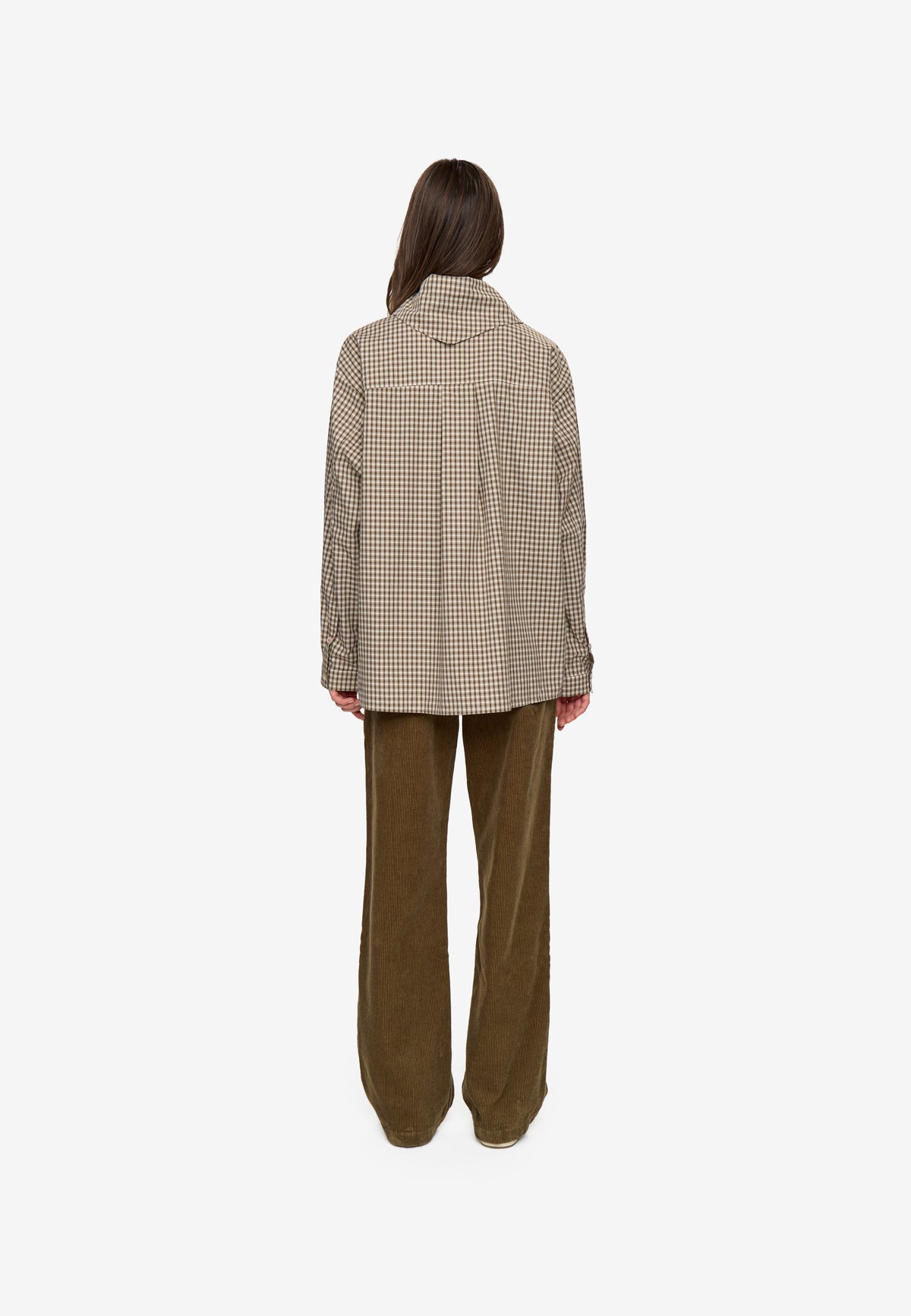 minimum female Harper shirt 4884 Long Sleeved Shirt 0617 Teak