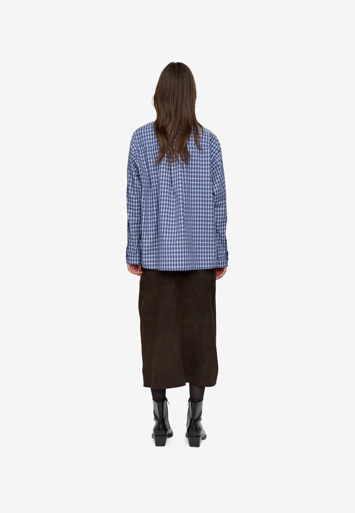 minimum female Harper shirt 4885 Long Sleeved Shirt 4027 Insignia blue