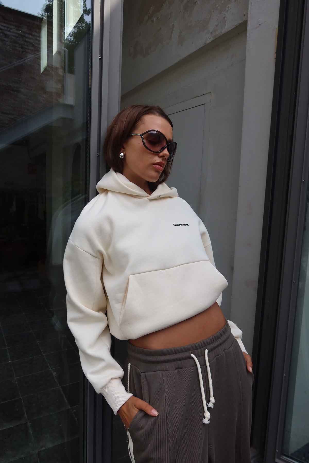 Sudadera Origins Blanco Crema
