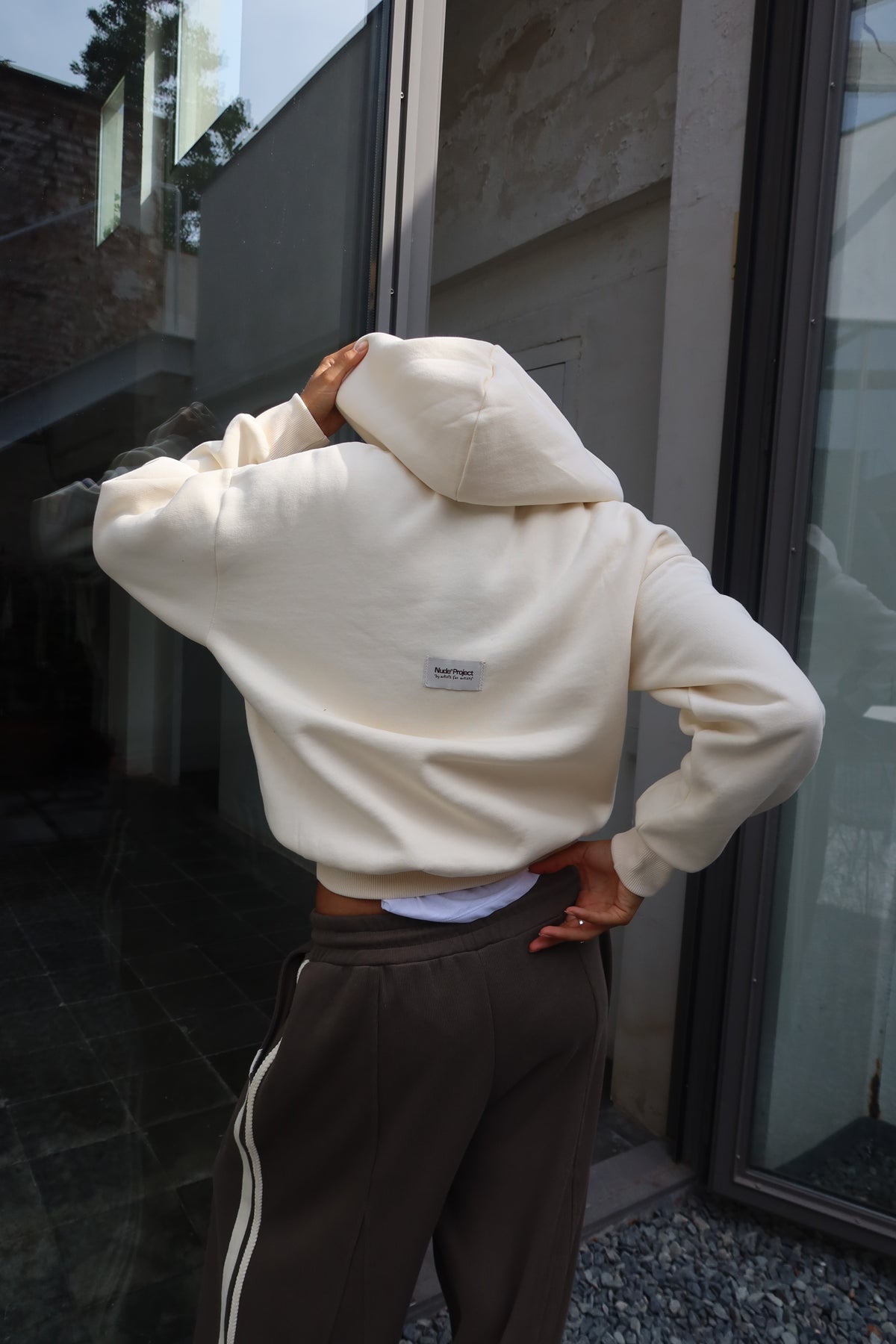 Sudadera Origins Blanco Crema