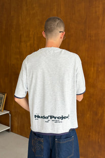 Bear Tee Grey Melange
