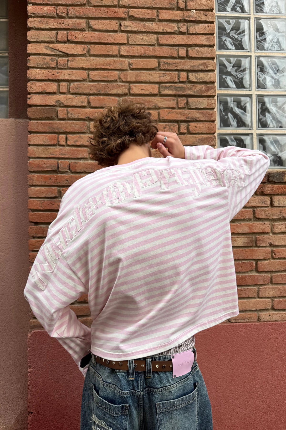 Sailor Long-Sleeve Tee Pink