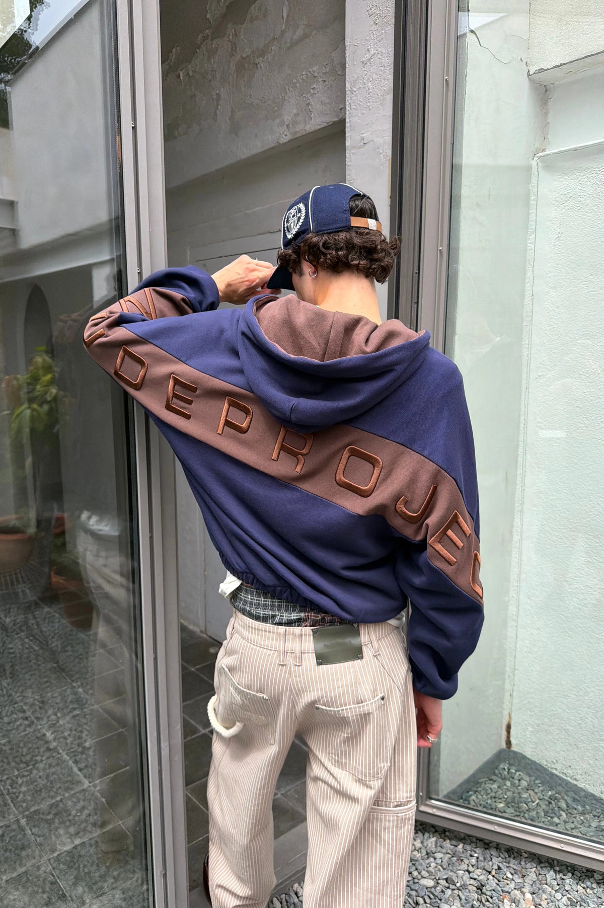 C-suite Zip-Up Hoodie Navy