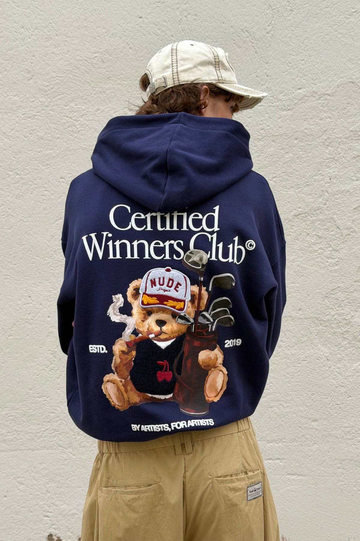 Winner Hoodie Navy