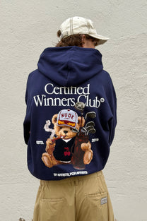Winner Hoodie Navy