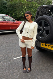 Notting Hill Knit Cardigan Ivory