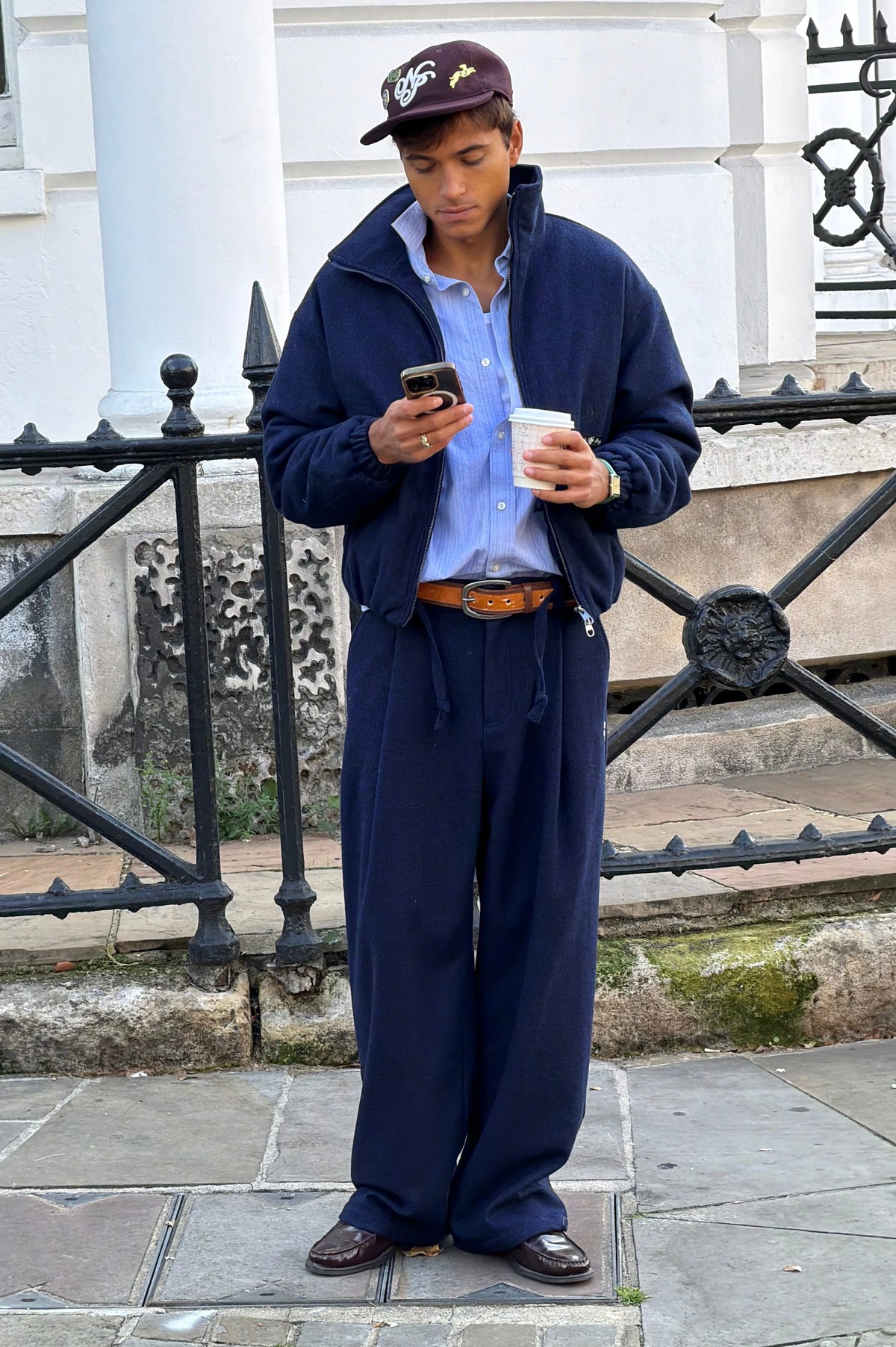 Alcalde Tailoring Pants Navy
