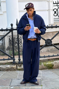 Alcalde Tailoring Pants Navy