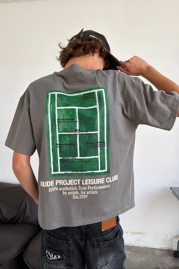 Court Tee Ash