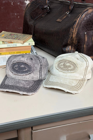 Laurel Denim Cap Beige