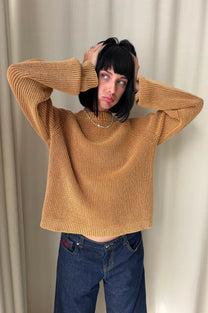The Promotion Knit Sweater Dark Orange