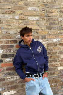 Hammers Zip-Up Navy