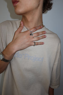 Hearts Necklace Silver