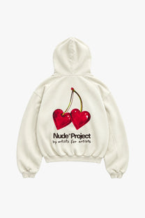 Juicy Cherry Hoodie Marshmallow
