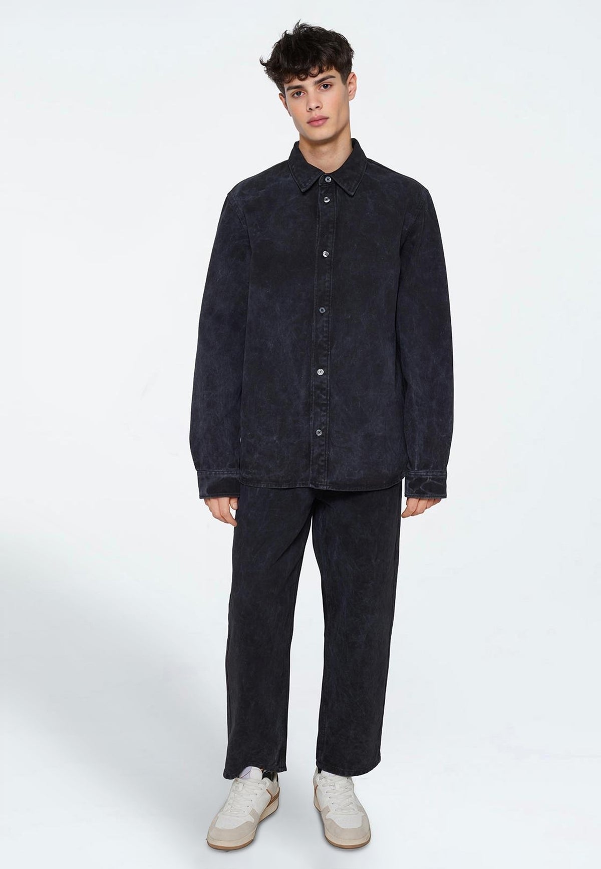minimum male Jakari Barrel fit Jeans 4387 Jeans 999 Black