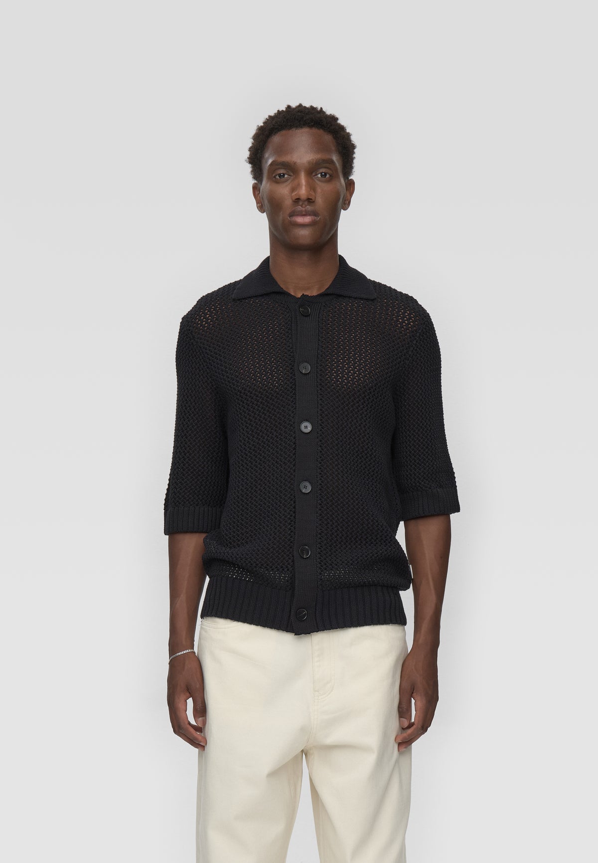 minimum male Kairo reg ss shirt 4550 Polo 999 Black