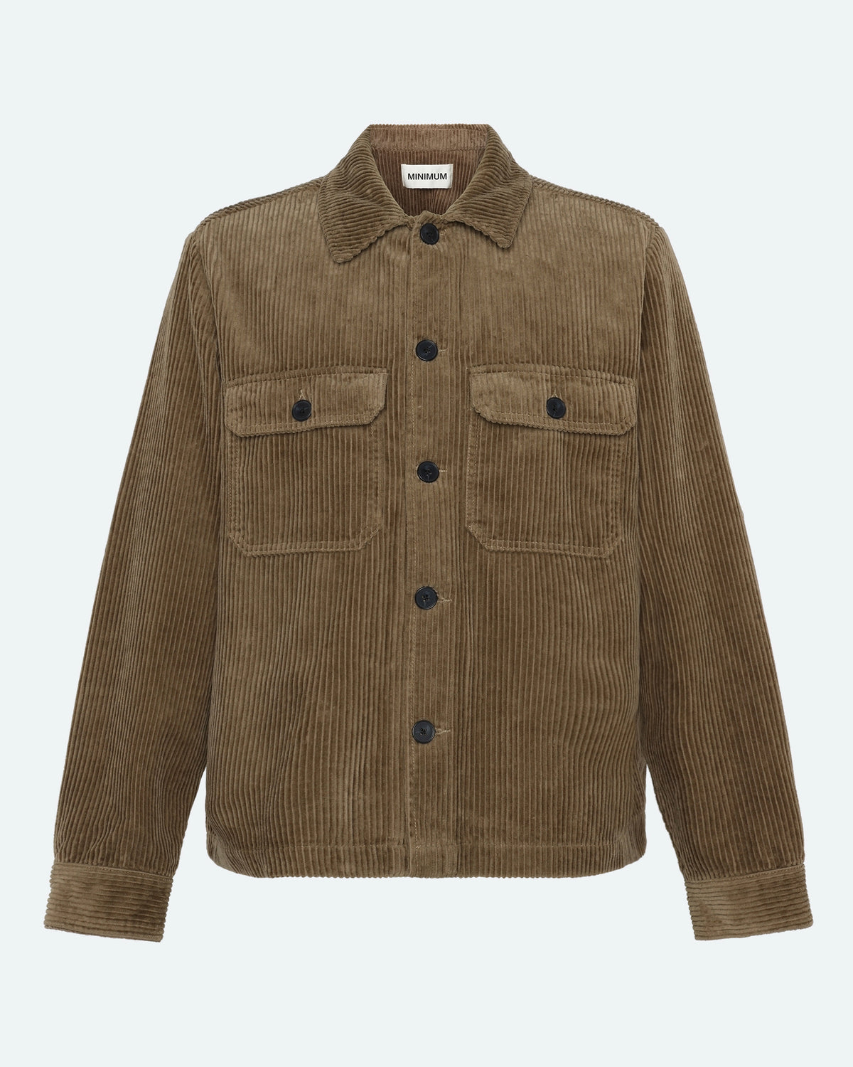 minimum male Kaison 9133 Overshirt Overshirt 1815 Shitake