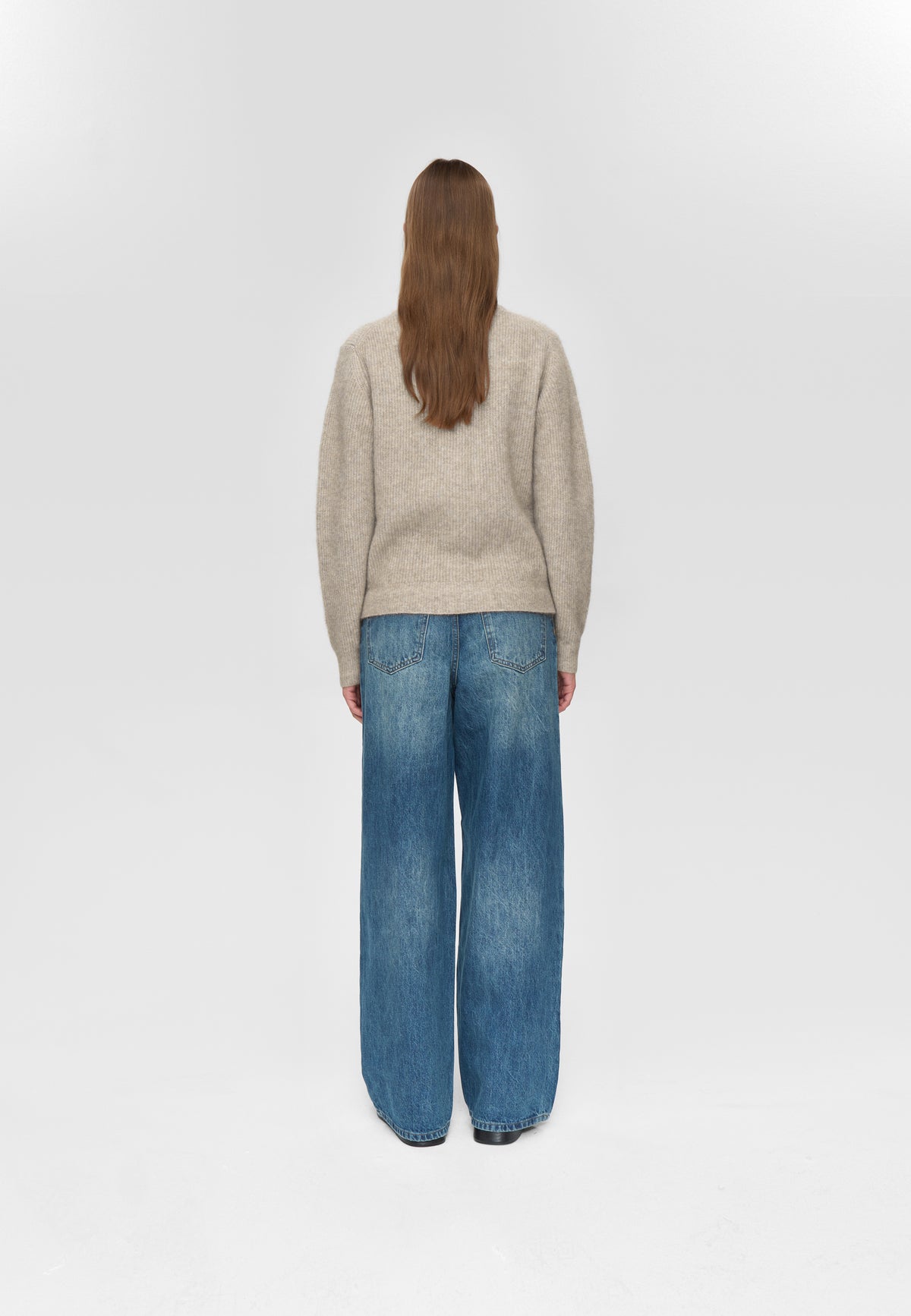 minimum female Kora cardigan 9965 Cardigan 058 Warm Sand