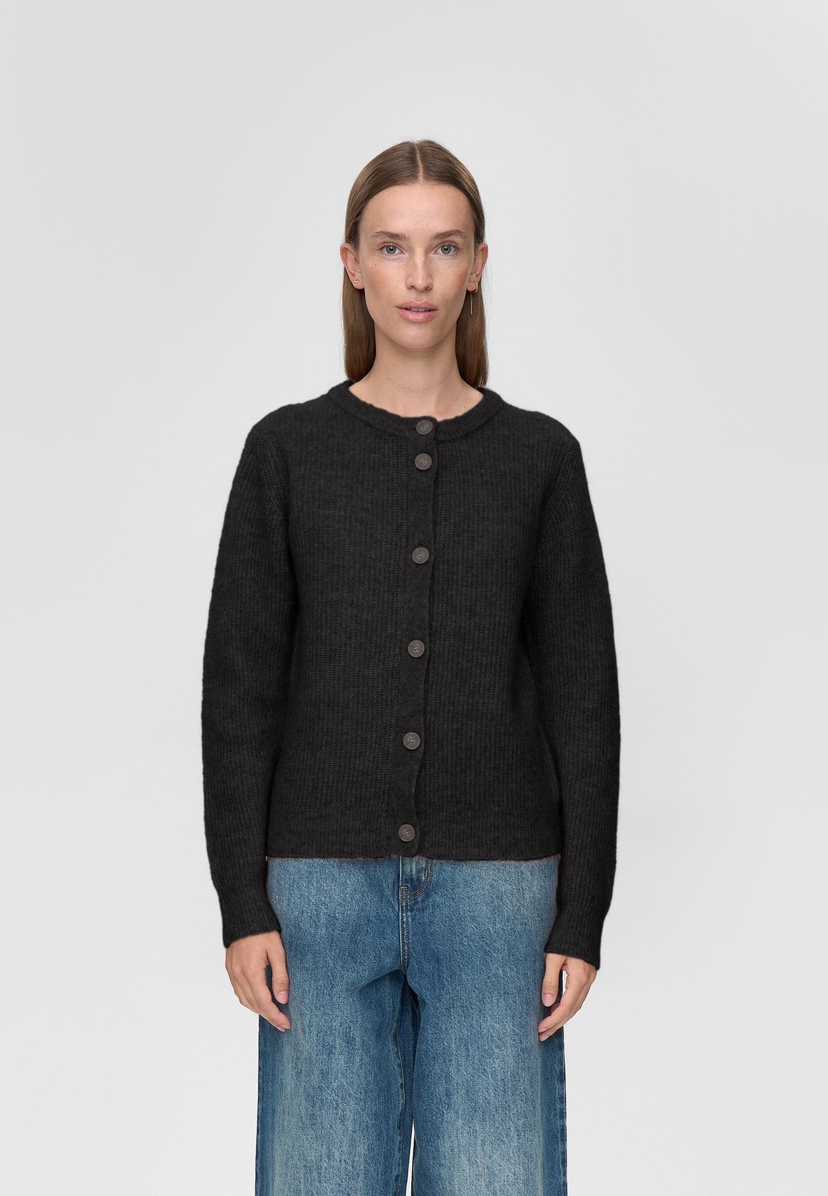 minimum female Kora cardigan 9965 Cardigan 999 Black