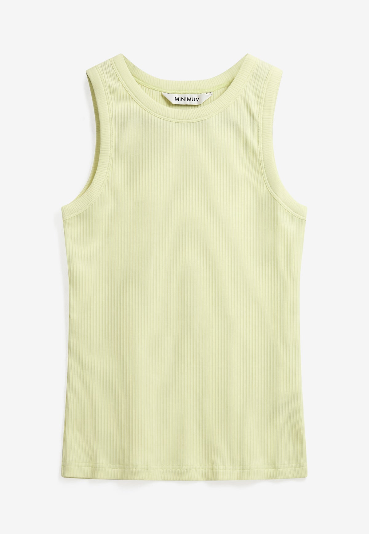 minimum female Lila tank top 4226 GOTS Gilet 1221 Young Wheat