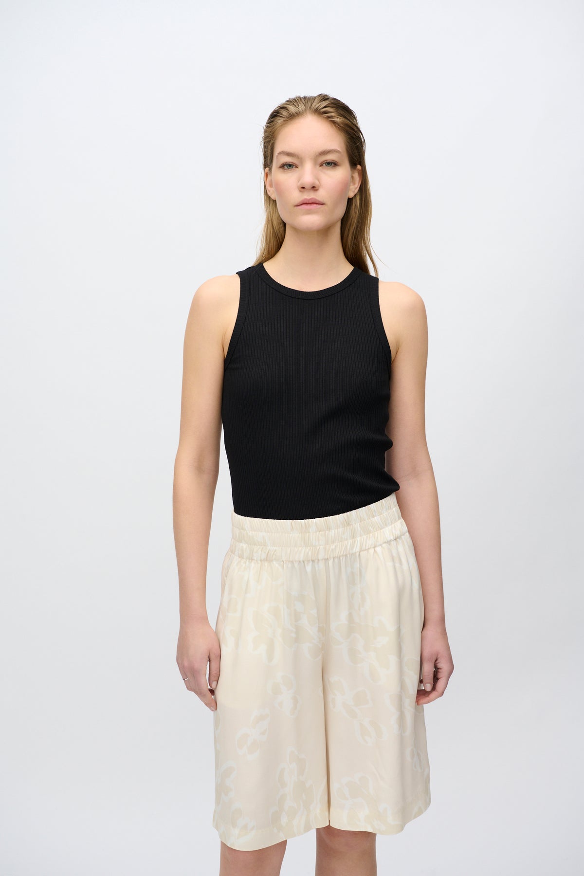 minimum female Lila tank top 4226 GOTS Gilet 999 Black