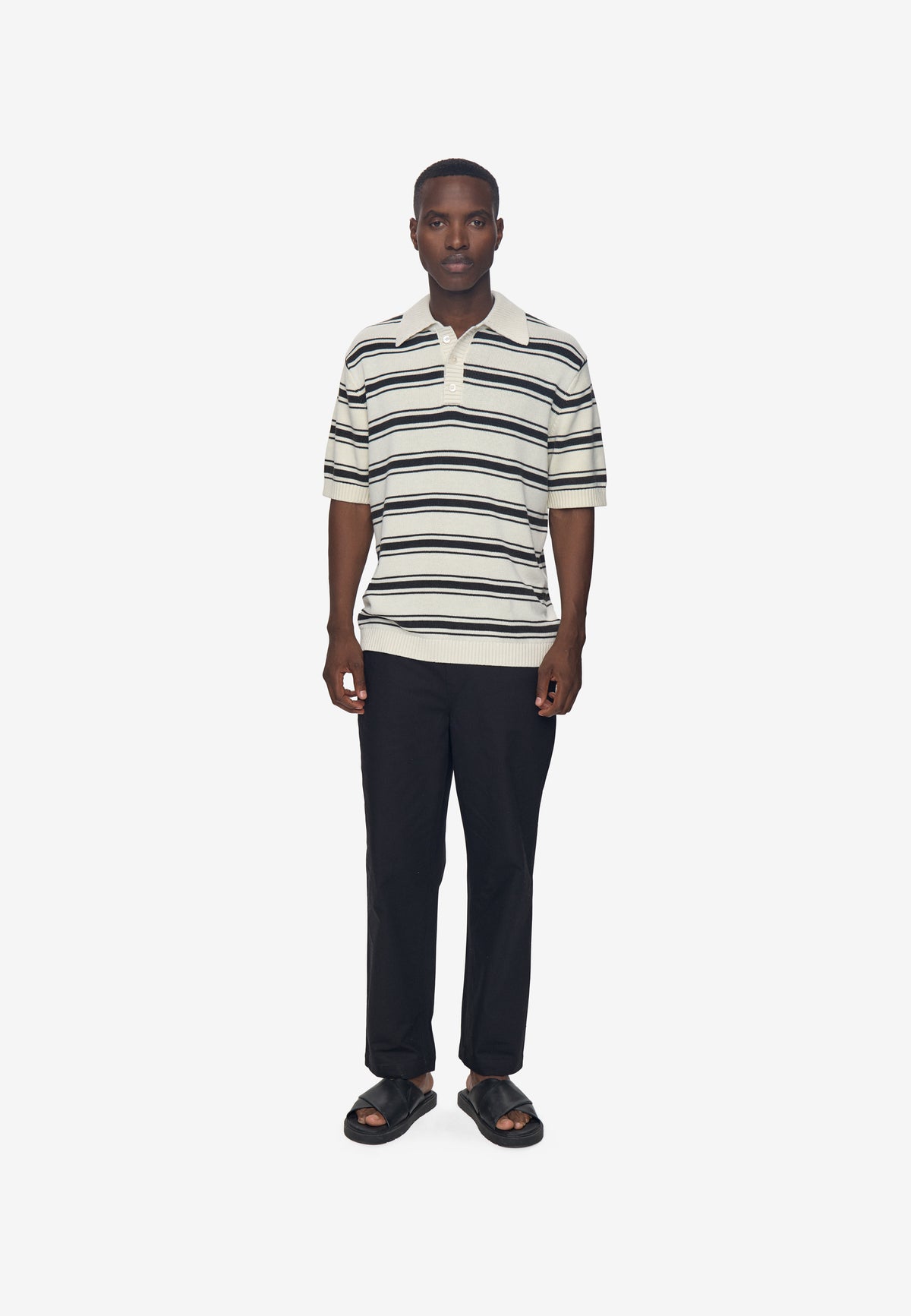 minimum male Louis rlx ss polo 4675 Polo 999 Black