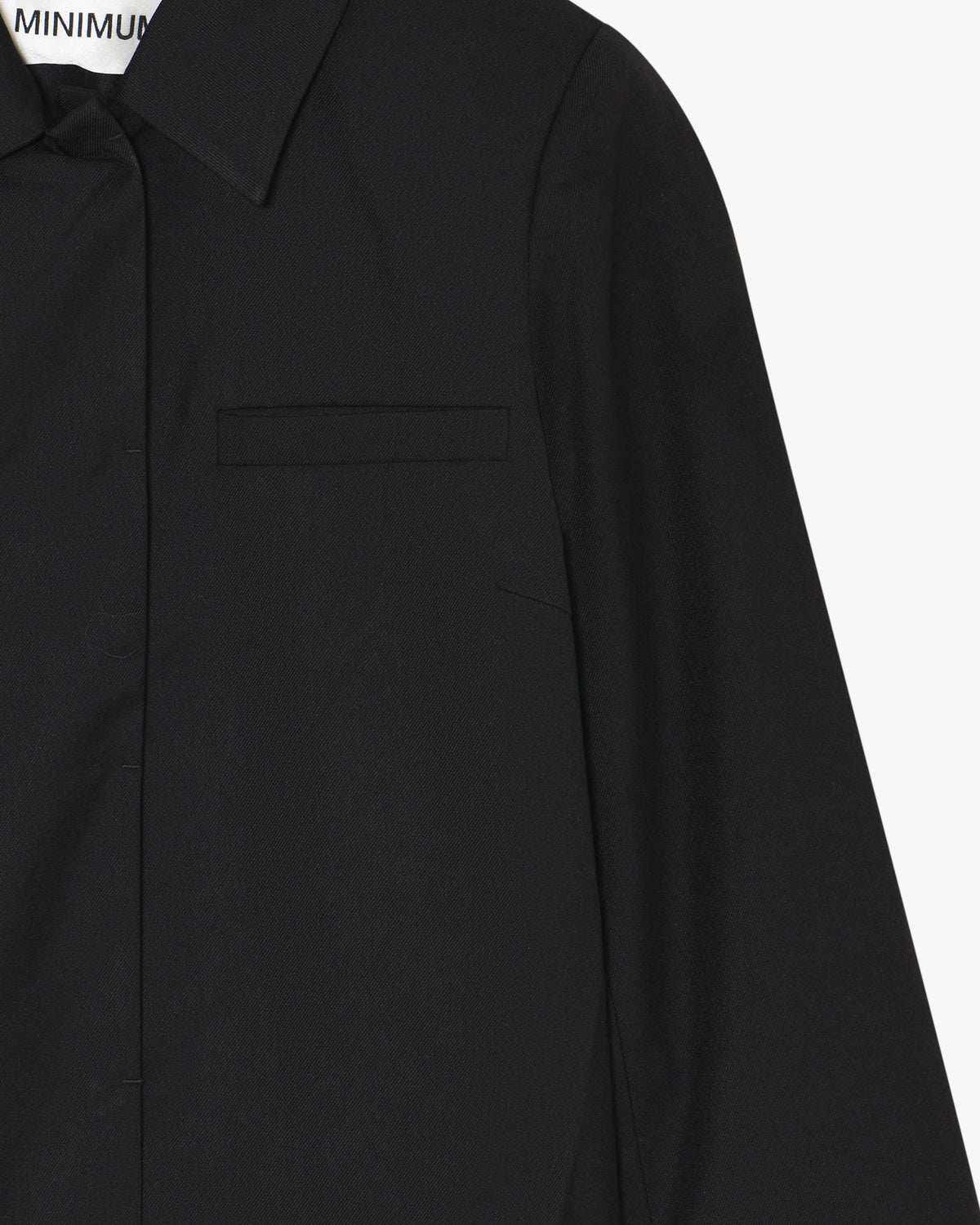 minimum female Luciana jacket 4527 Lightweight Jacket 999 Black