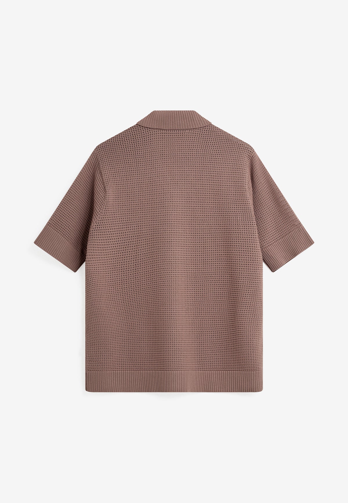 minimum male Mason crochet polo shirt 4177 Polo 1510 Antler