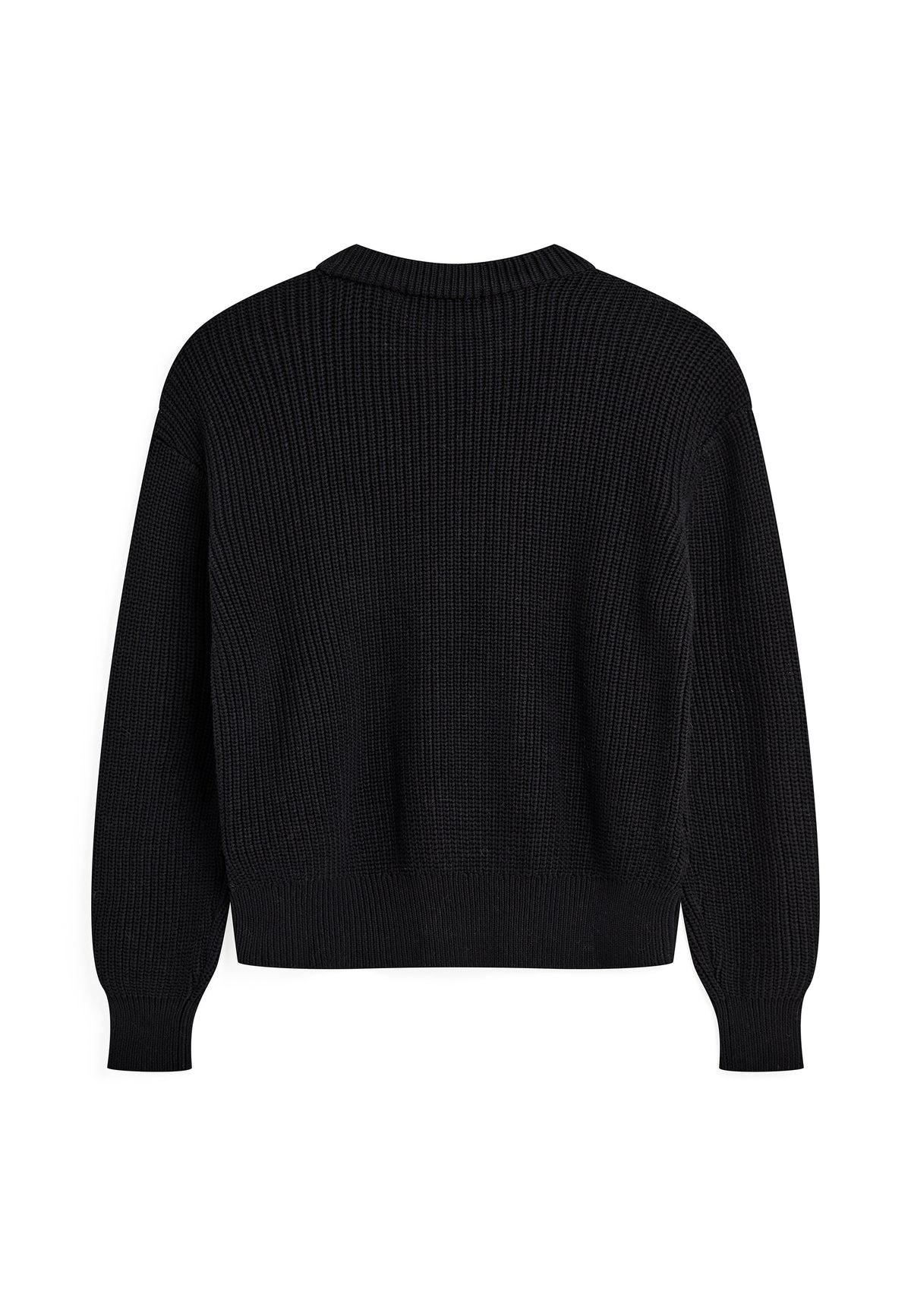 minimum female Mikala jumper G006 GOTS Jumper 999 Black