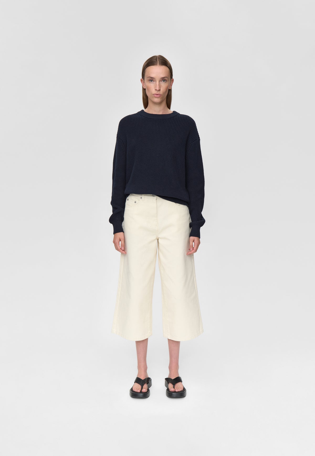minimum female Mikala jumper G006 GOTS Jumper 999 Black