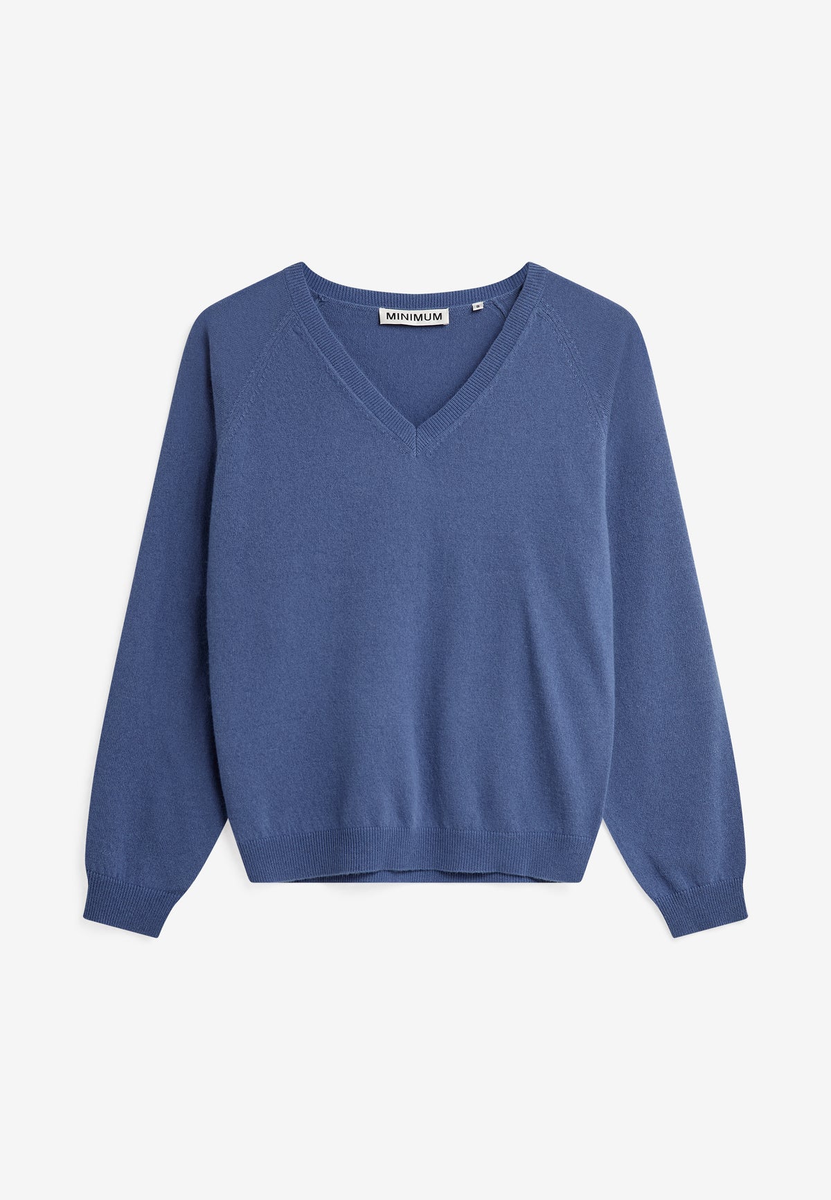 minimum female Minna v-n jumper 3801 Jumper 3929 Blue Horizon