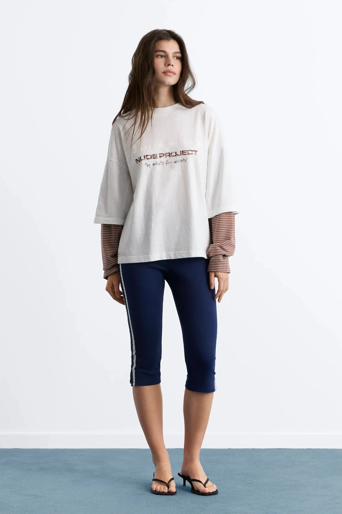 Sport Long-Sleeve Tee Brown