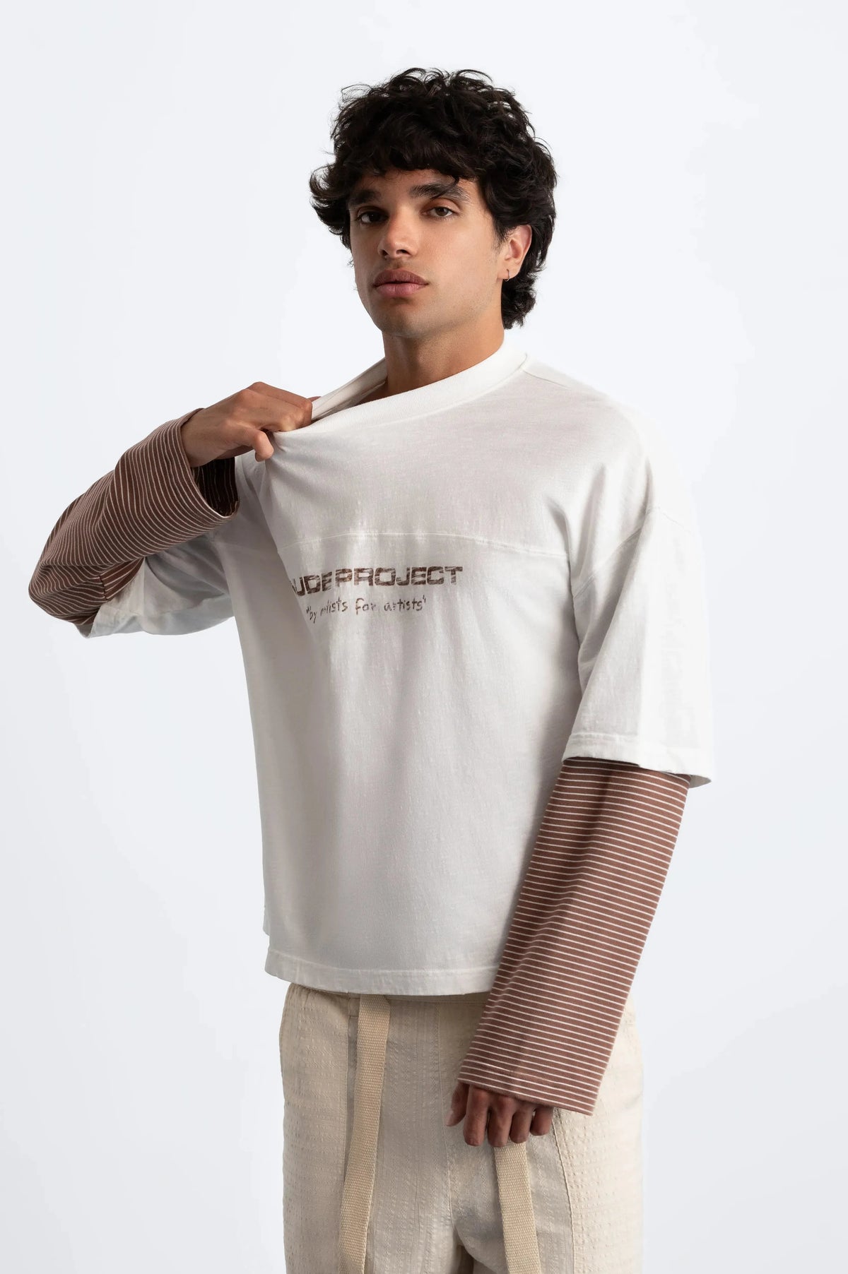 Sport Long-Sleeve Tee Brown