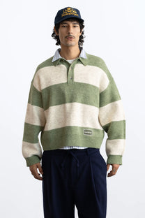 Camden Knit Sweater Green