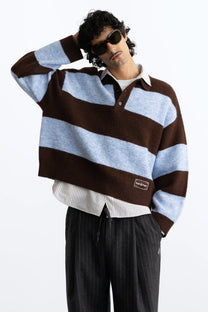 Camden Knit Sweater Brown