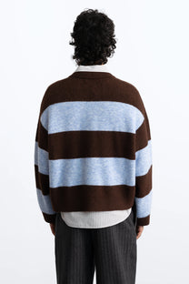 Camden Knit Sweater Brown