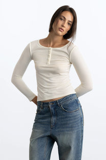 Blur Long-Sleeve Tee