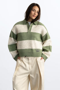 Camden Knit Sweater Green