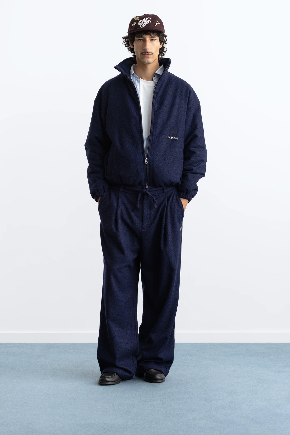 Alcalde Tailoring Pants Navy