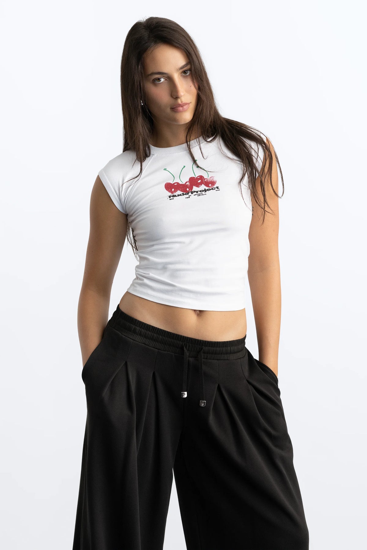 Carmin Top White
