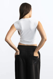 Carmin Top White